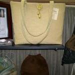 Yellow Chenille Bag