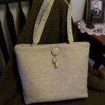 Yellow Chenille Bag
