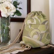 Designer Drawstring Backpack