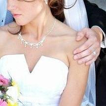 Couture Bridal Veil with 1/2" Satin Trim